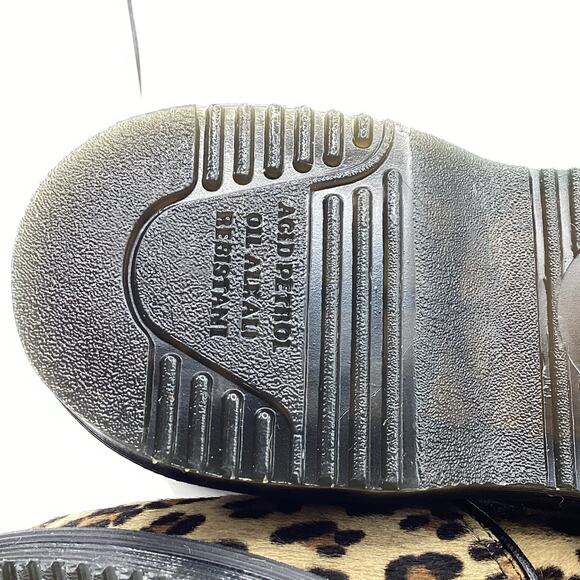 Doc Martens Flora Leopard Calf Hair Kensington Chelsea Boot US 6 $140 NEW - Picture 10 of 12